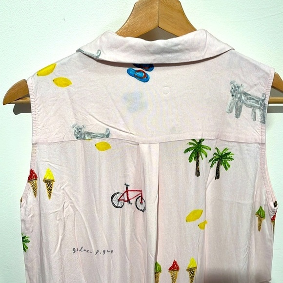 Gelato Pique Summer Motif dress - size XS - Picture 4 of 10